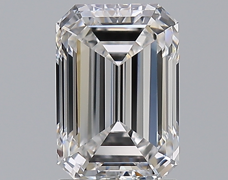 2 CaratE-VVS2 - Cut Emerald Diamond