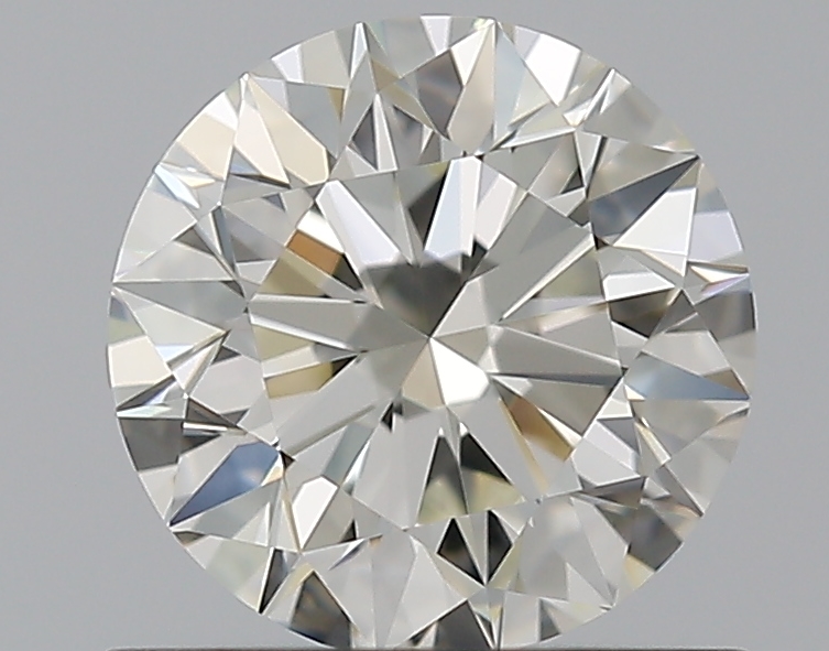 0.79 CaratJ-VVS2 EX Cut Round Diamond