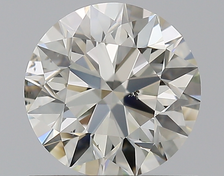 0.85 CaratK-SI1 EX Cut Round Diamond