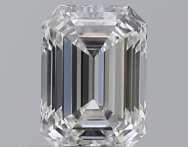 0.53 CaratF-VS1 - Cut Emerald Diamond