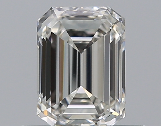 0.59 CaratH-VS1 - Cut Emerald Diamond