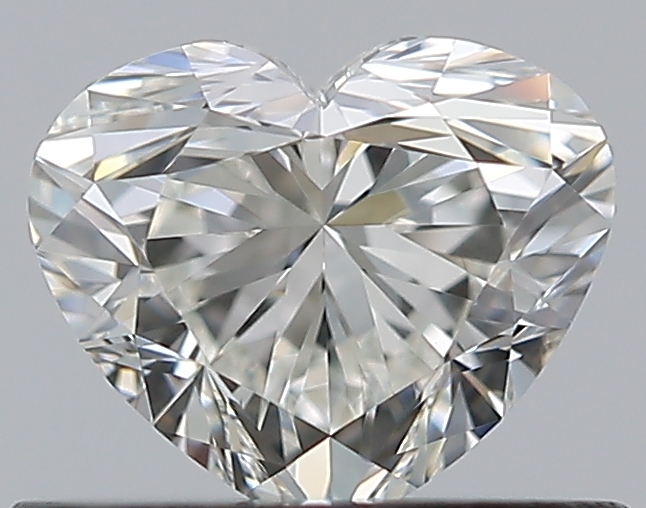 0.53 CaratI-VVS2 - Cut Heart Diamond