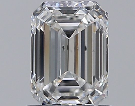 1 CaratF-SI1 - Cut Emerald Diamond