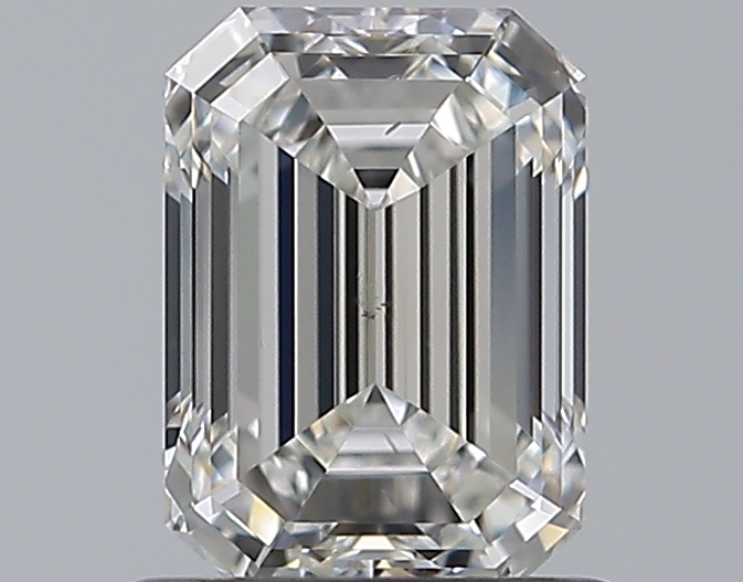 1 CaratH-VS2 - Cut Emerald Diamond