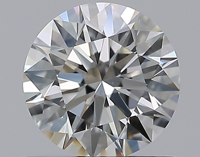 0.8 CaratI-VS1 EX Cut Round Diamond