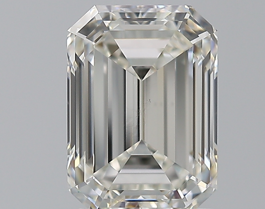 2.01 CaratH-VS2 - Cut Emerald Diamond