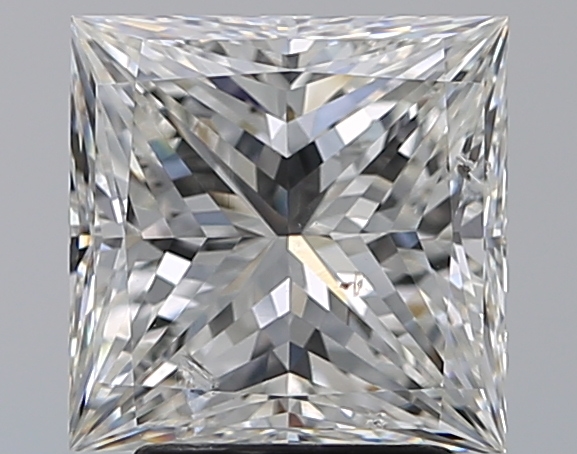 3.01 CaratH-SI2 - Cut Princess Diamond