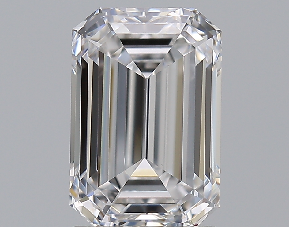 2 CaratD-VS2 - Cut Emerald Diamond