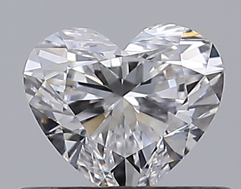 0.4 CaratD-VVS1 - Cut Heart Diamond