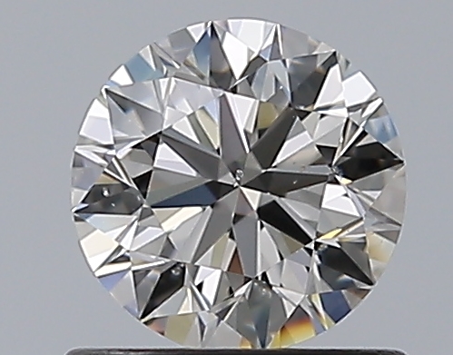 0.75 CaratJ-SI1 EX Cut Round Diamond