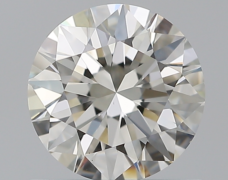 0.79 CaratJ-VS1 EX Cut Round Diamond