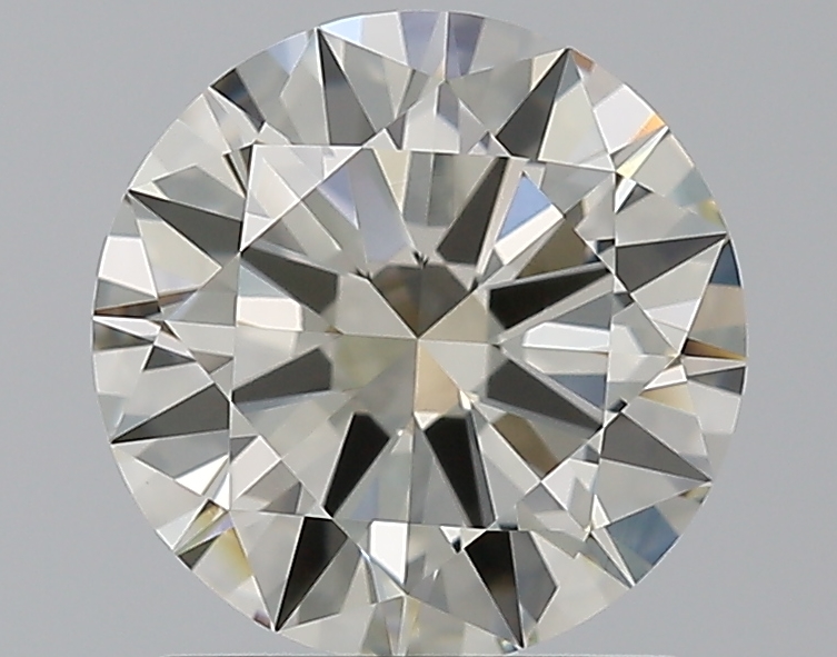 1.42 CaratK-VVS2 EX Cut Round Diamond