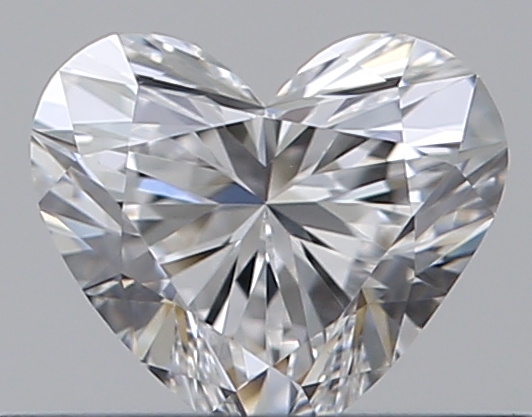 0.35 CaratD-VVS2 - Cut Heart Diamond