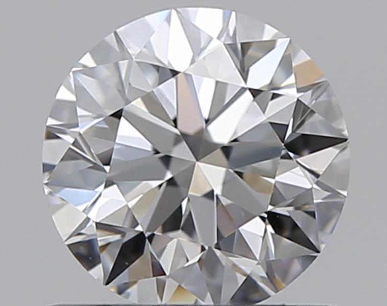 0.65 CaratD-VVS2 EX Cut Round Diamond