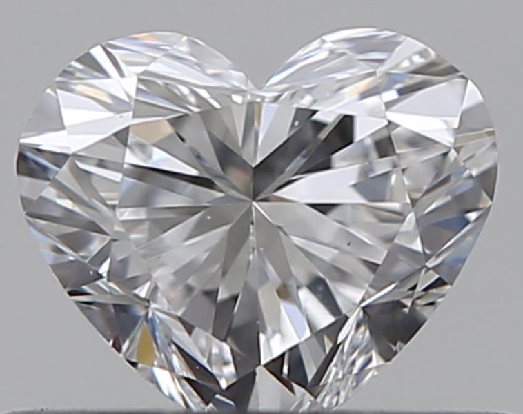 0.35 CaratD-VVS2 - Cut Heart Diamond