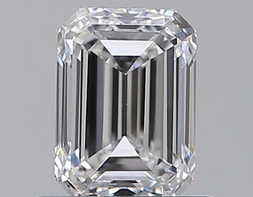 0.65 CaratE-VVS2 - Cut Emerald Diamond