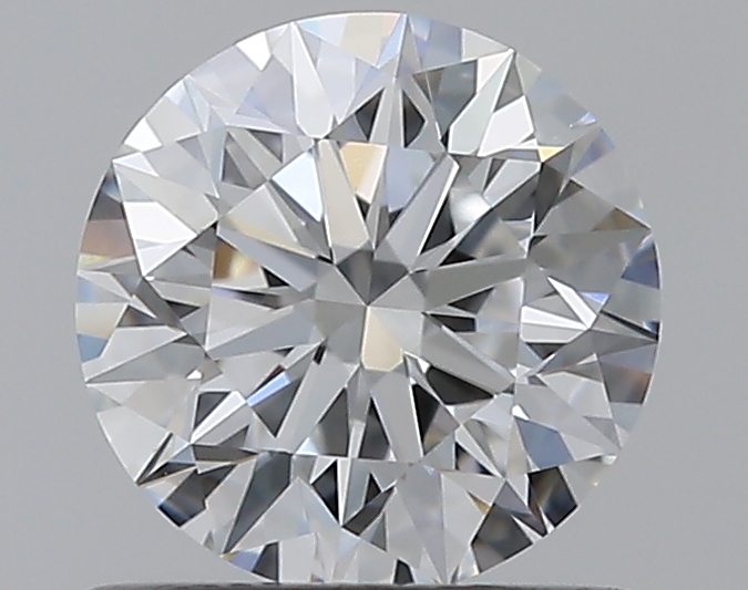 0.66 CaratE-VVS2 EX Cut Round Diamond