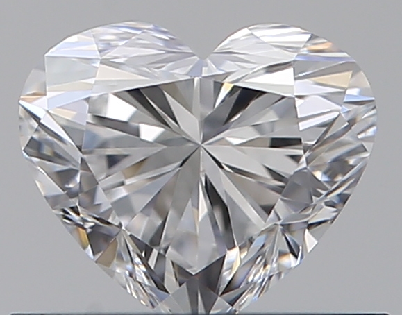 0.51 CaratD-VVS1 - Cut Heart Diamond