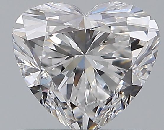 0.59 CaratD-VVS2 - Cut Heart Diamond