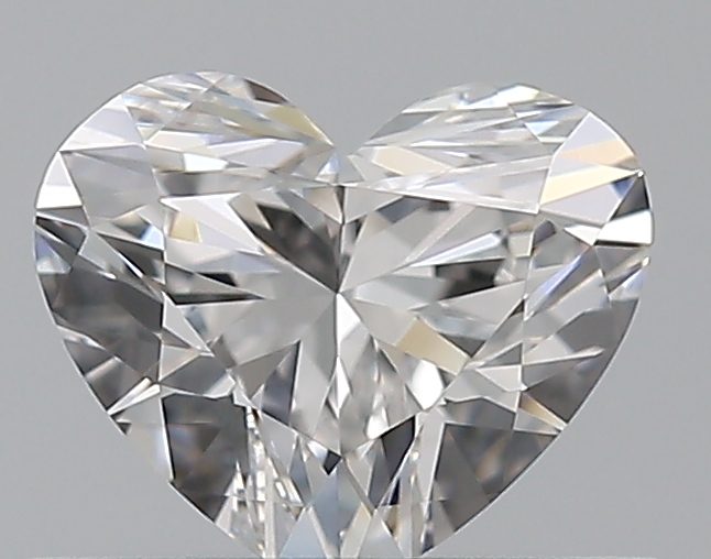 0.5 CaratD-VVS1 - Cut Heart Diamond