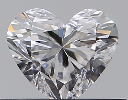 0.4 CaratD-VVS1 - Cut Heart Diamond