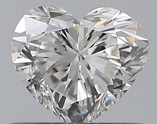 0.46 CaratF-VS2 - Cut Heart Diamond