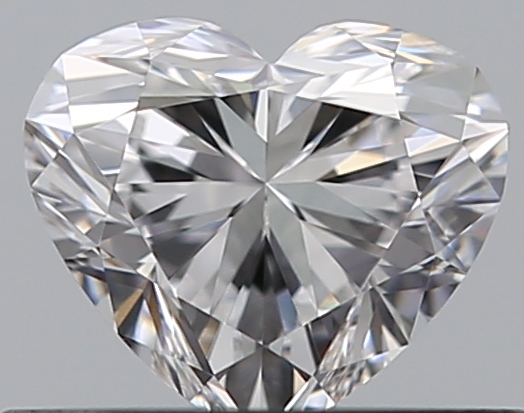 0.47 CaratD-VVS2 - Cut Heart Diamond