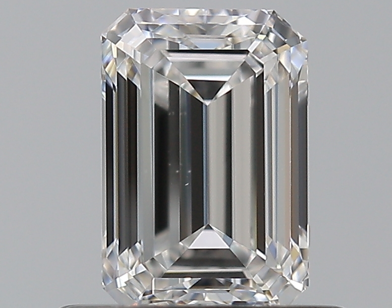 0.65 CaratE-VS1 - Cut Emerald Diamond