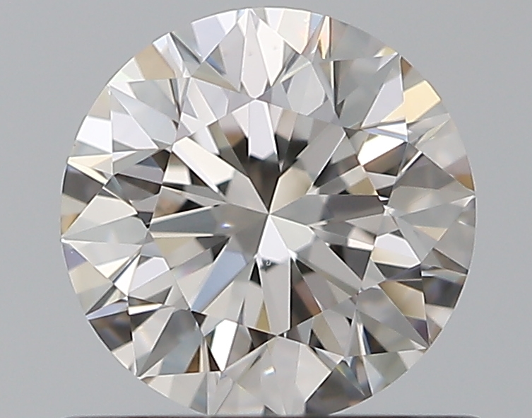 0.73 CaratI-VS1 EX Cut Round Diamond