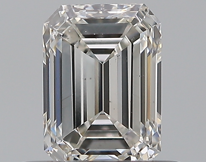 0.51 CaratH-SI1 - Cut Emerald Diamond