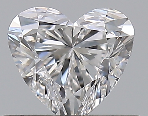 0.5 CaratD-VVS2 - Cut Heart Diamond