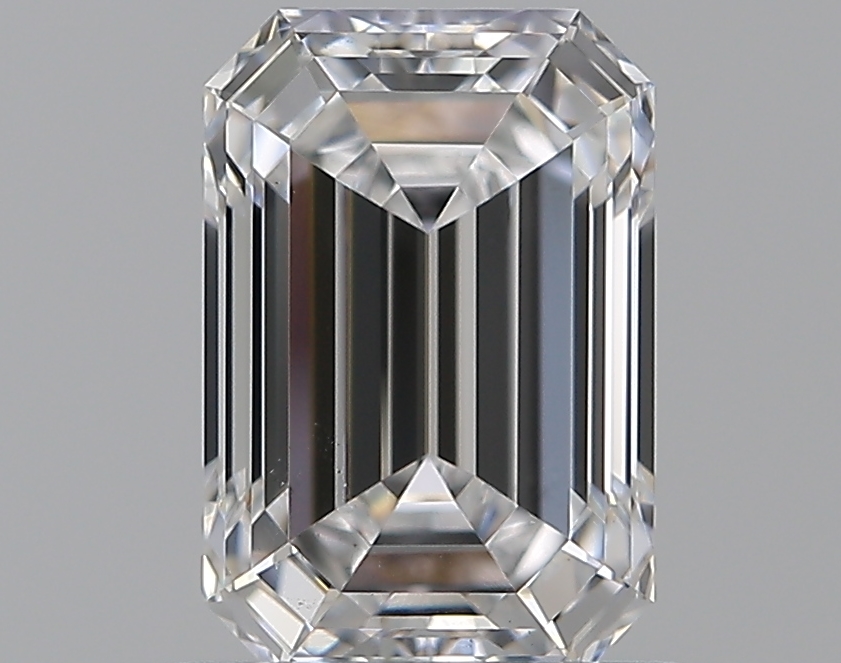1 CaratD-VS2 - Cut Emerald Diamond