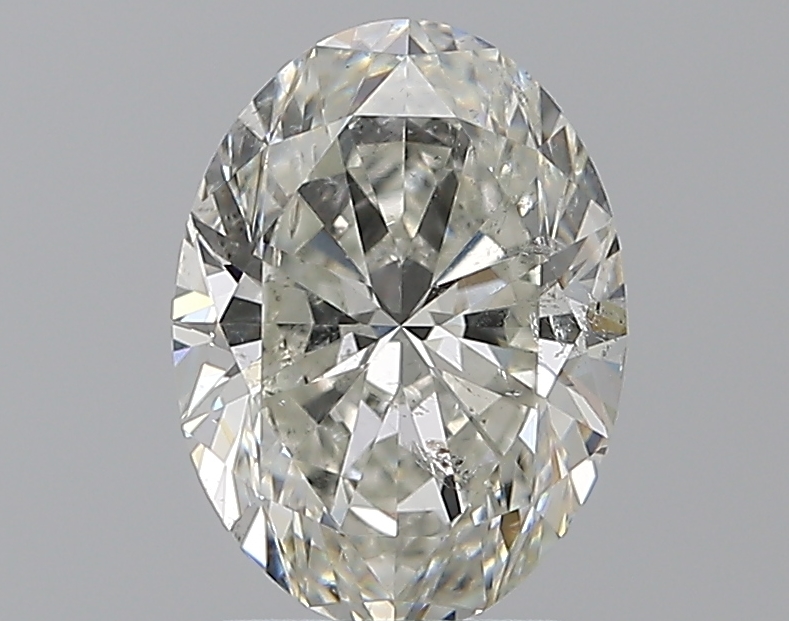 2 CaratI-SI2 - Cut Oval Diamond