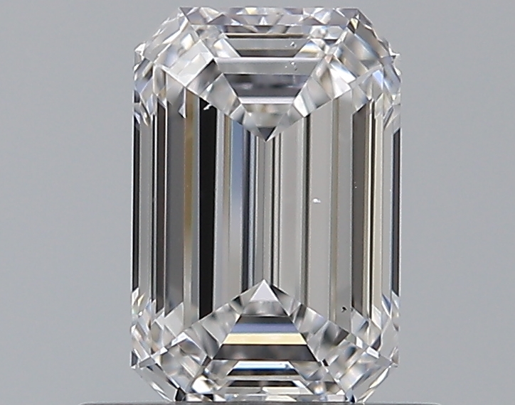 0.76 CaratD-SI1 - Cut Emerald Diamond