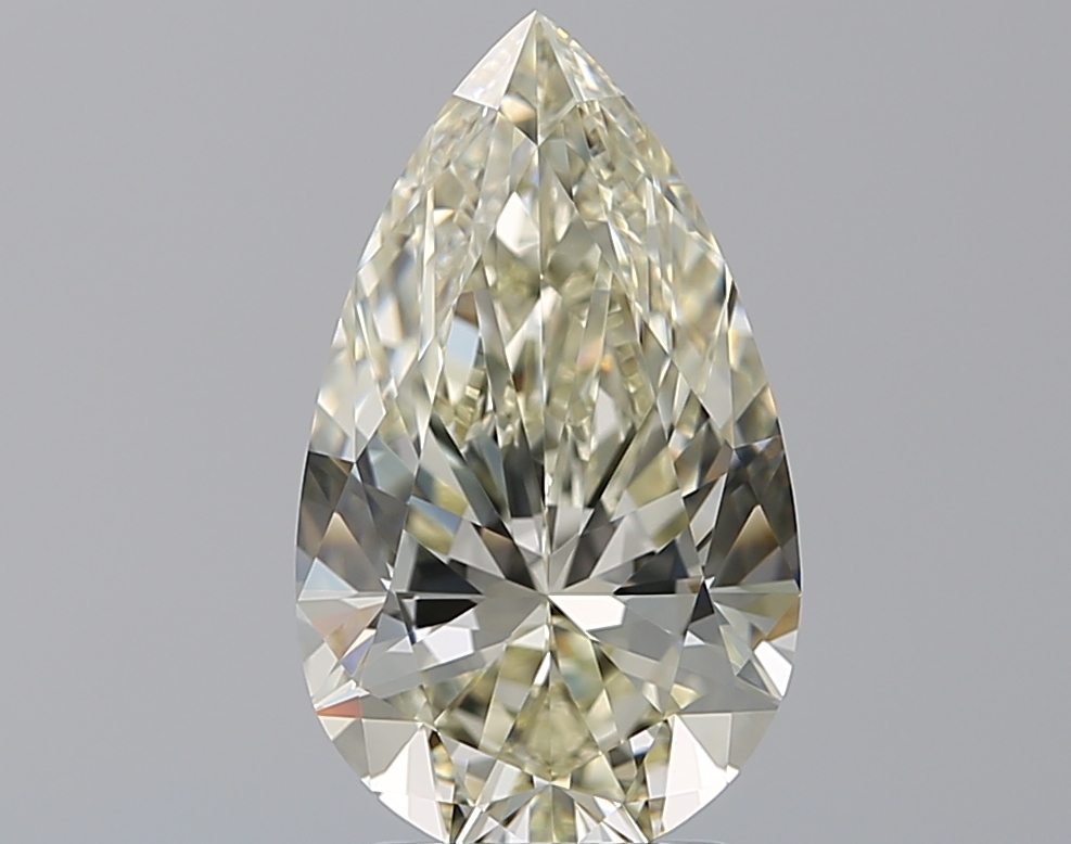 3.07 CaratM-IF - Cut Pear Diamond