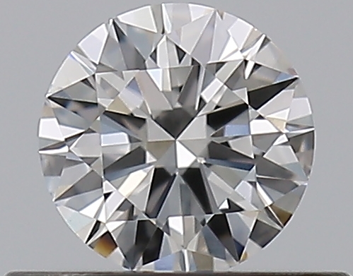 0.37 CaratF-VVS2 EX Cut Round Diamond
