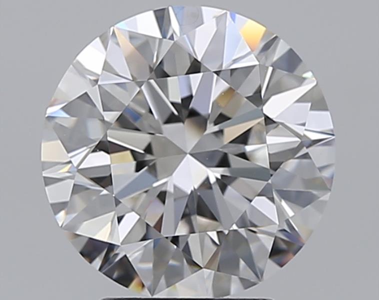 3.01 CaratG-VVS1 EX Cut Round Diamond