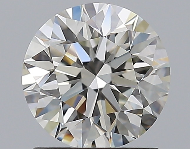 1.29 CaratJ-VS1 EX Cut Round Diamond