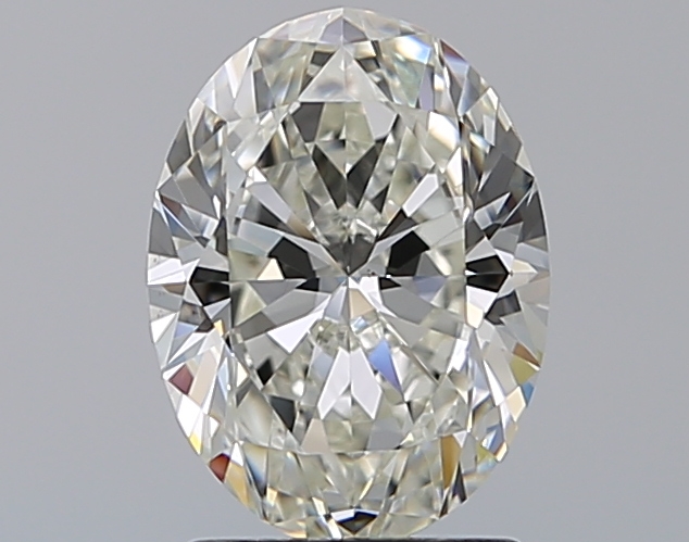 2.01 CaratJ-VS1 - Cut Oval Diamond