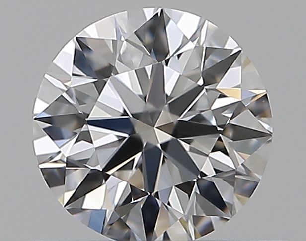 0.5 CaratD-IF EX Cut Round Diamond
