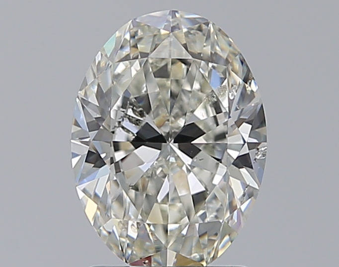 1.51 CaratJ-SI2 - Cut Oval Diamond