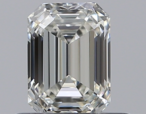0.52 CaratI-VVS1 - Cut Emerald Diamond