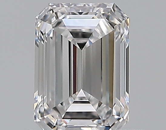 0.46 CaratD-VVS1 - Cut Emerald Diamond