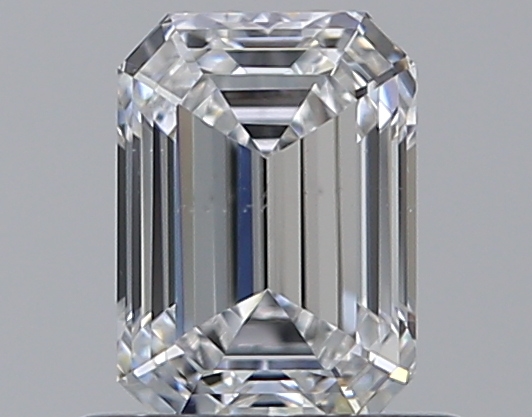0.65 CaratE-SI1 - Cut Emerald Diamond