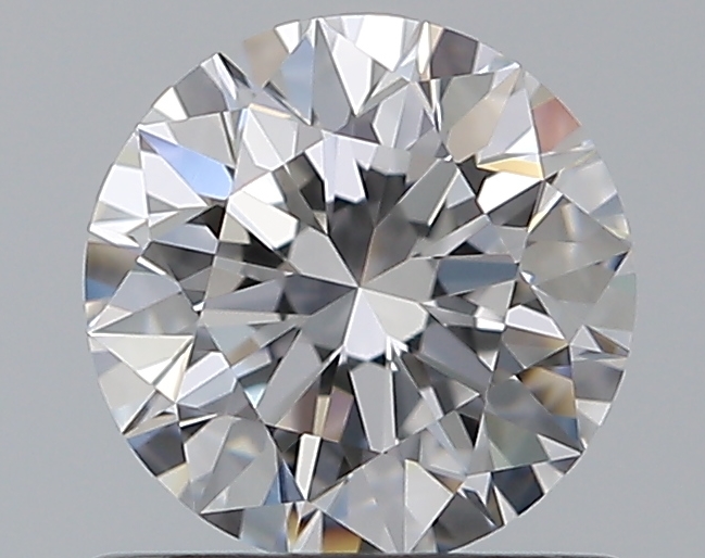 0.72 CaratD-IF EX Cut Round Diamond