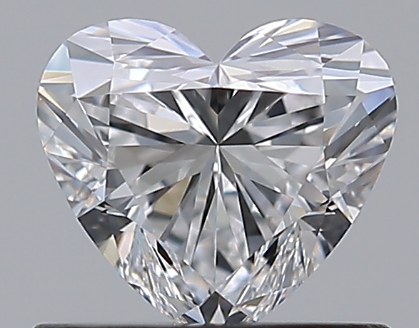0.66 CaratD-VVS1 - Cut Heart Diamond