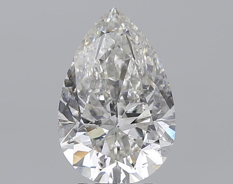 3 CaratH-SI2 - Cut Pear Diamond
