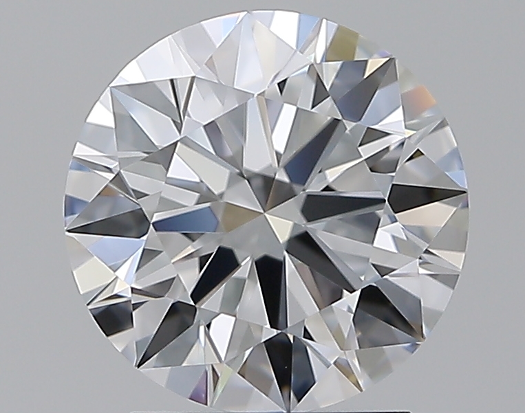 2.22 CaratD-IF EX Cut Round Diamond