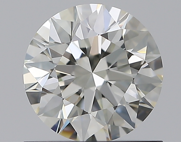 0.75 CaratK-VVS1 EX Cut Round Diamond