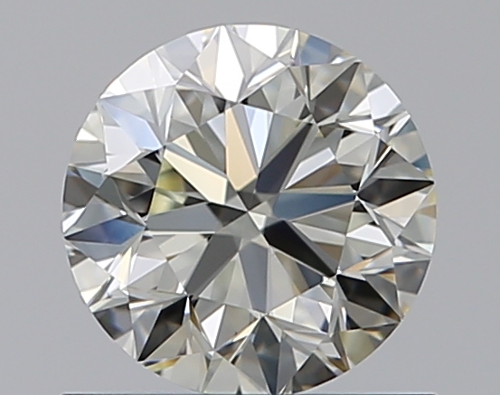 0.77 CaratL-VS2 EX Cut Round Diamond
